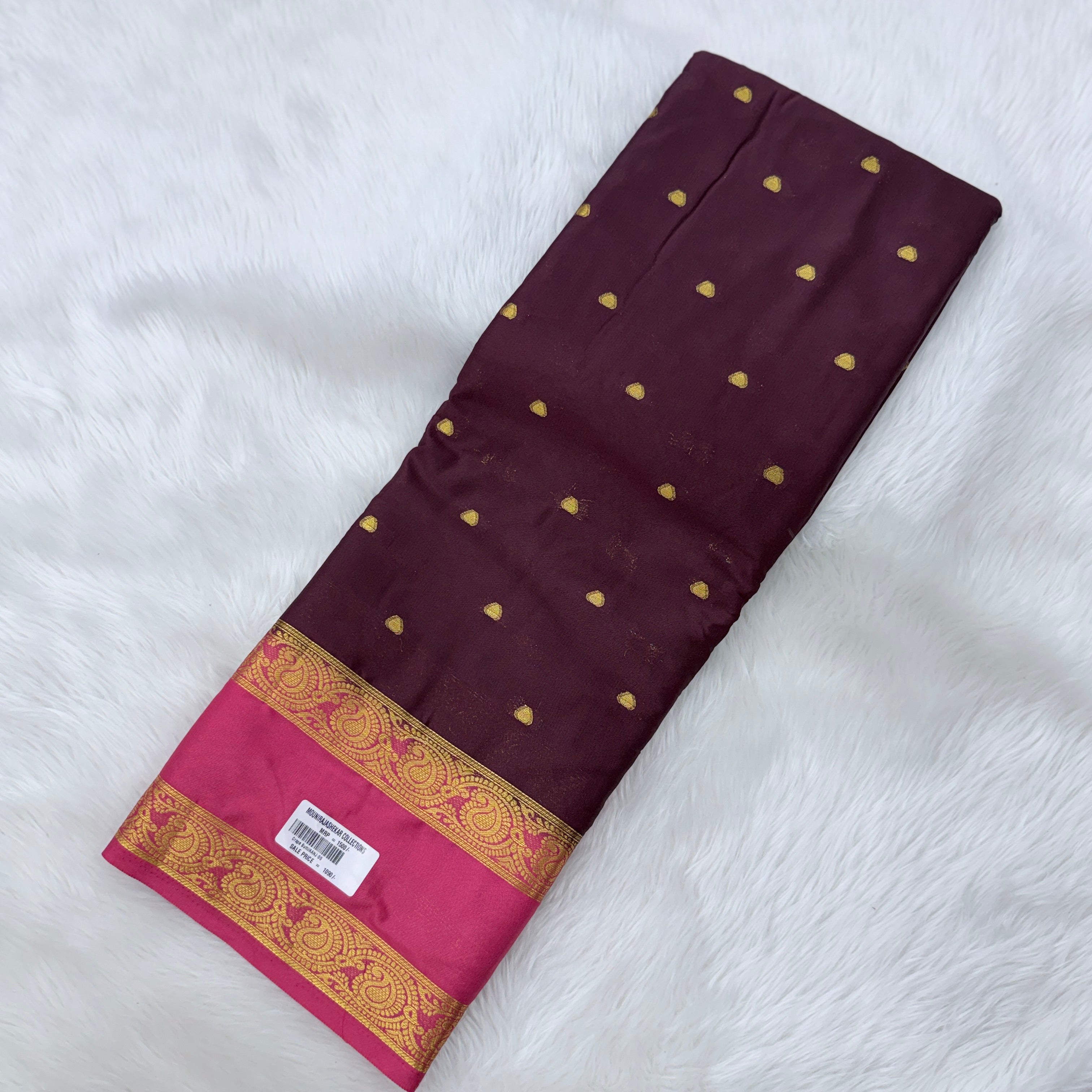 MRC196 Mysore Silk / Crape Butti/AANJ