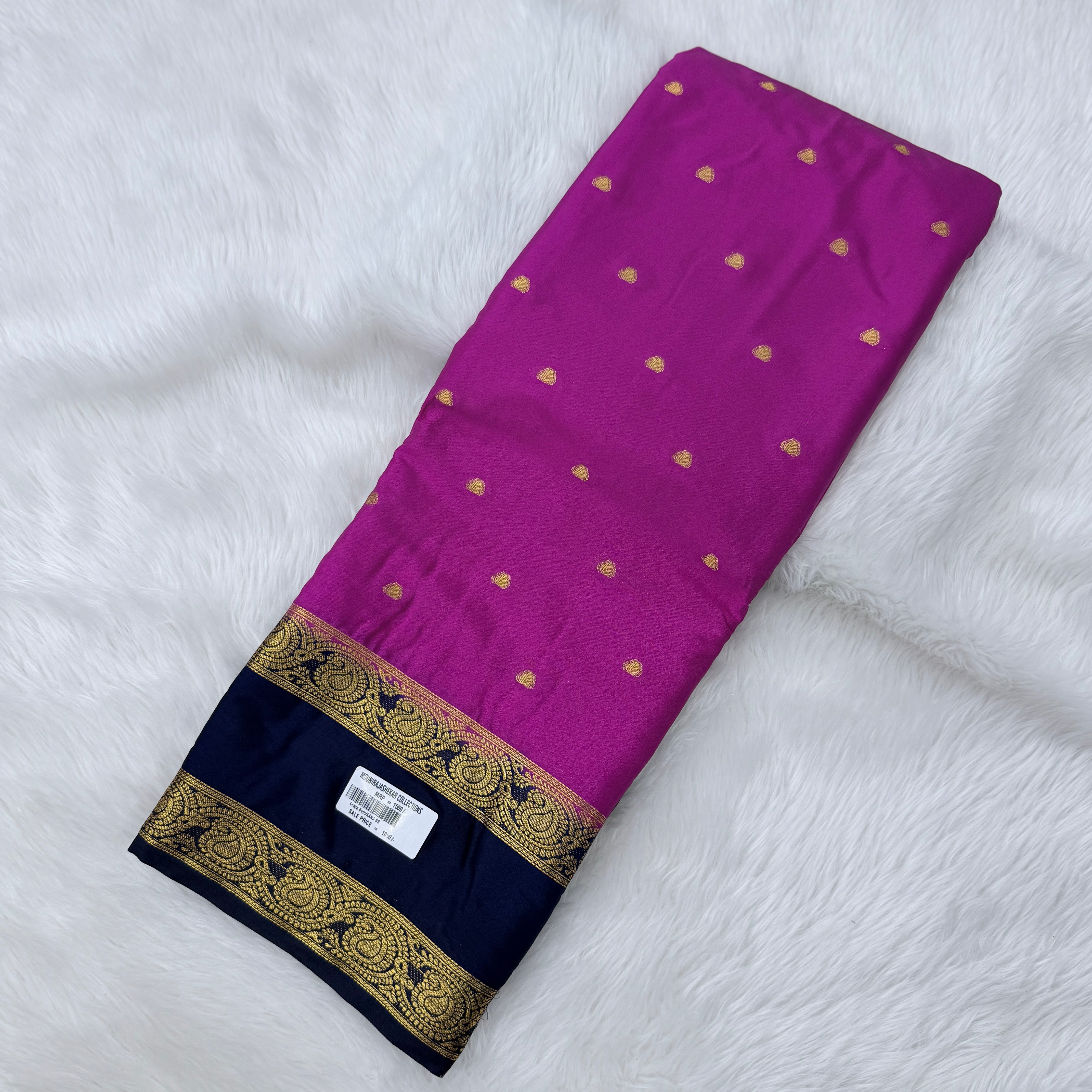 MRC196 Mysore Silk / Crape Butti/AANJ
