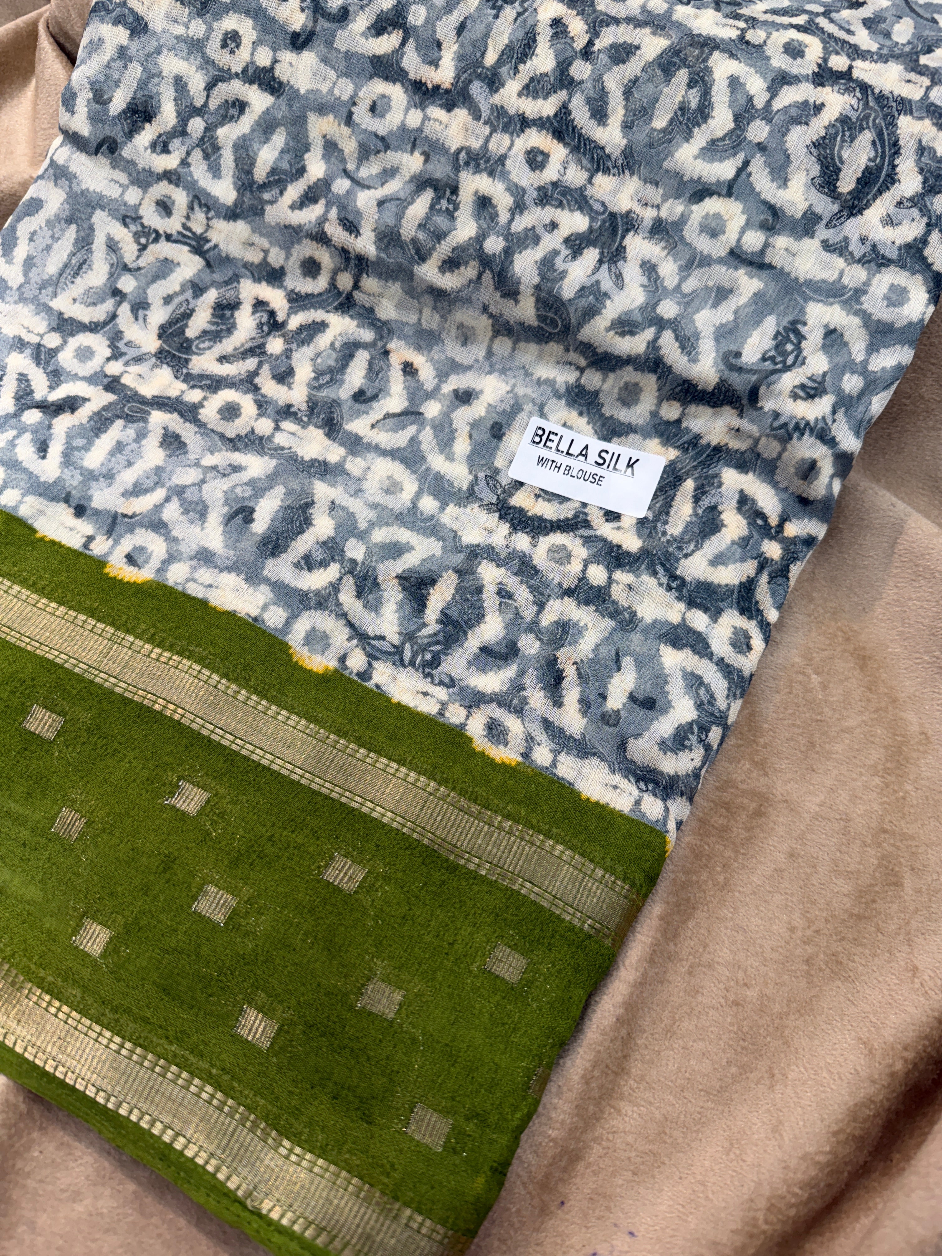 Bella silk jute marshmallow