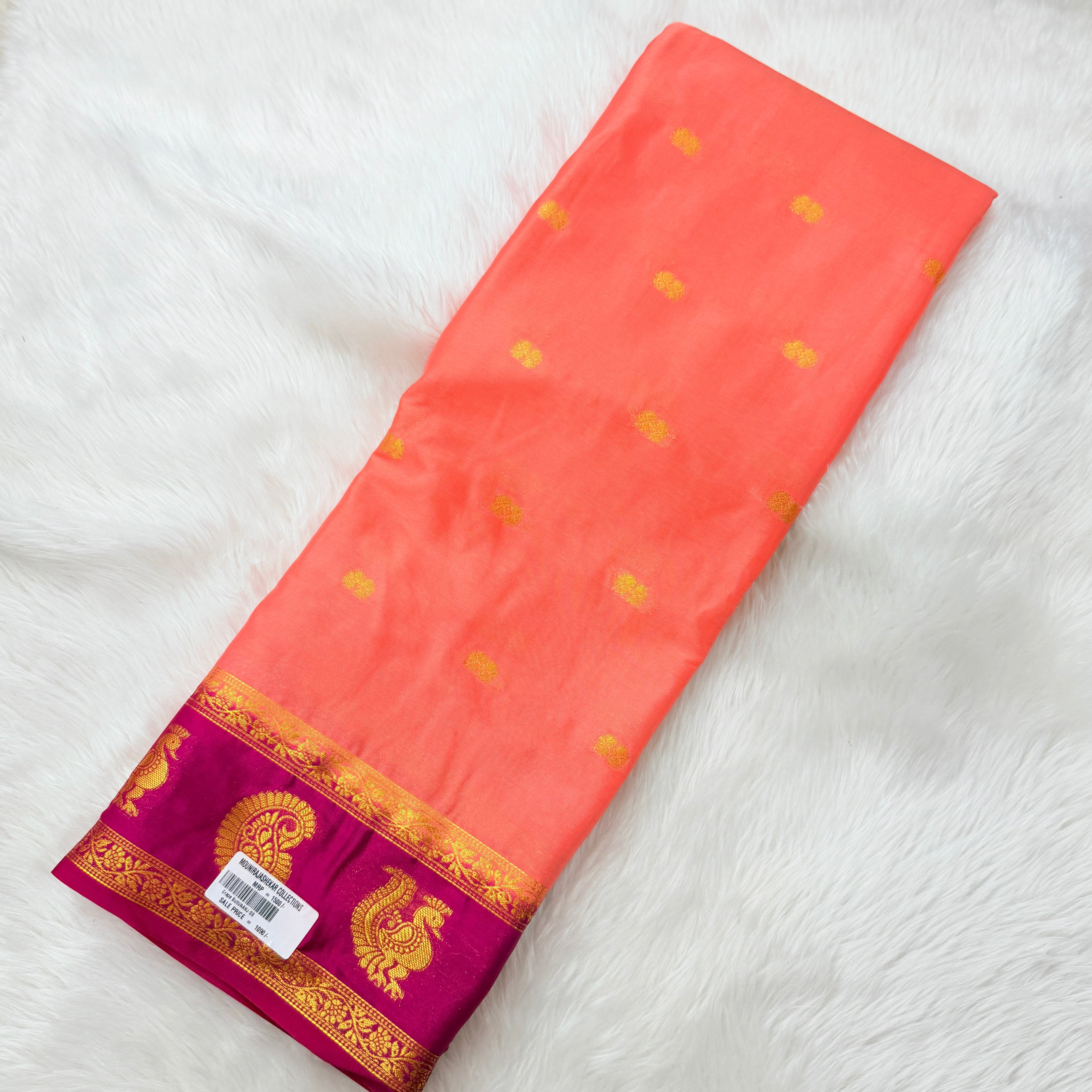 MRC196 Mysore Silk / Crape Butti/AANJ