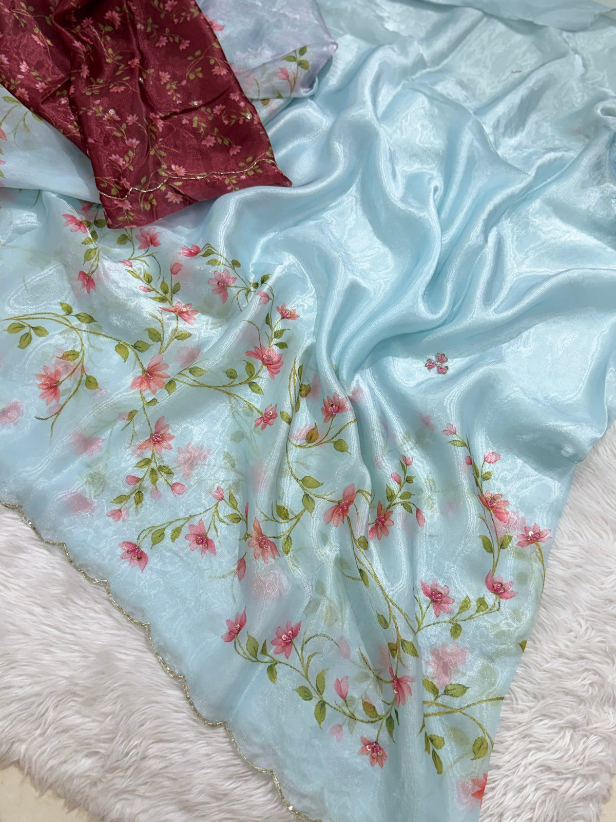 MRC323 Jay Shree pink butterfly