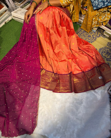MRCL5  Vintage Half Saree