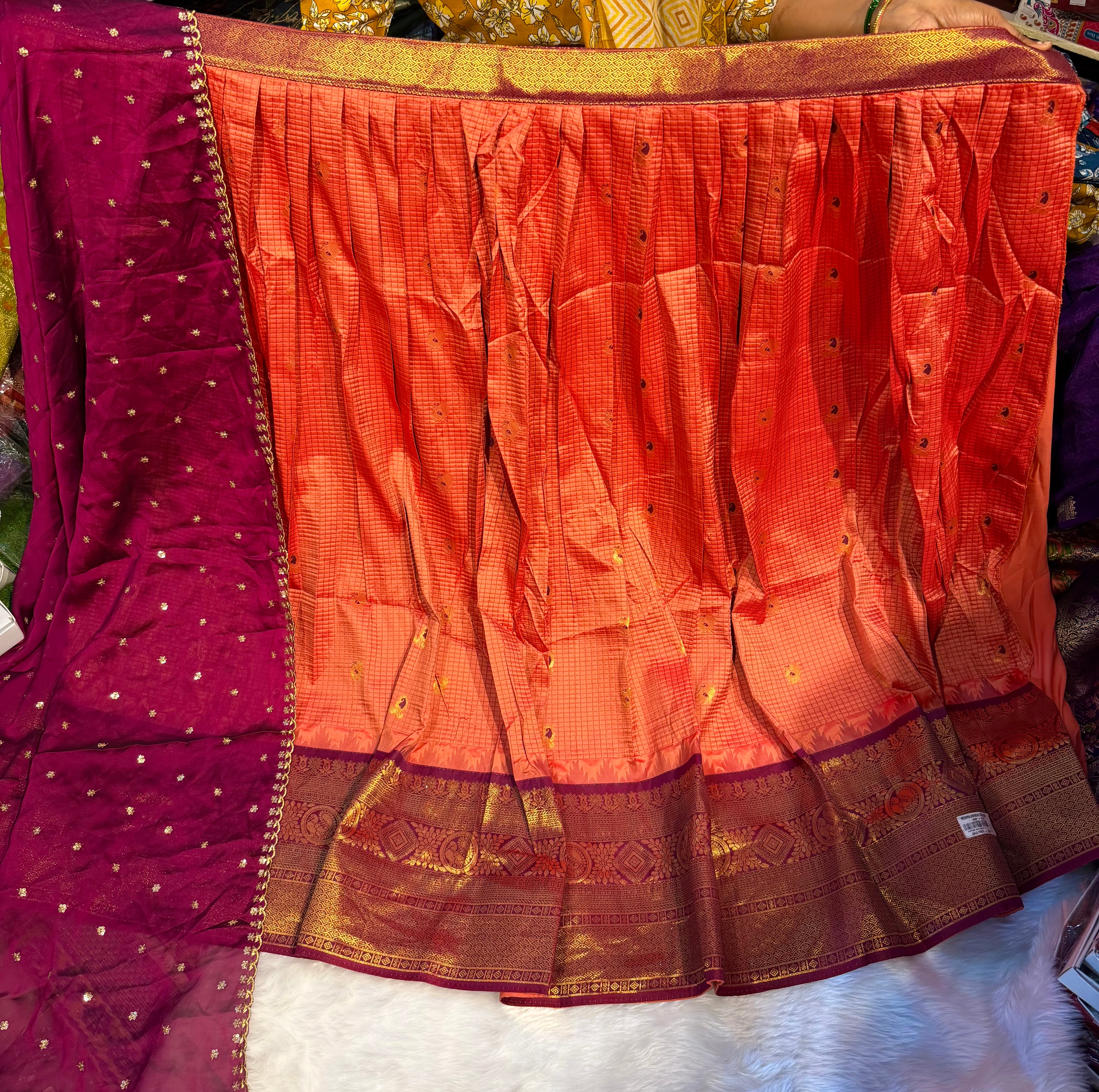 MRCL5  Vintage Half Saree