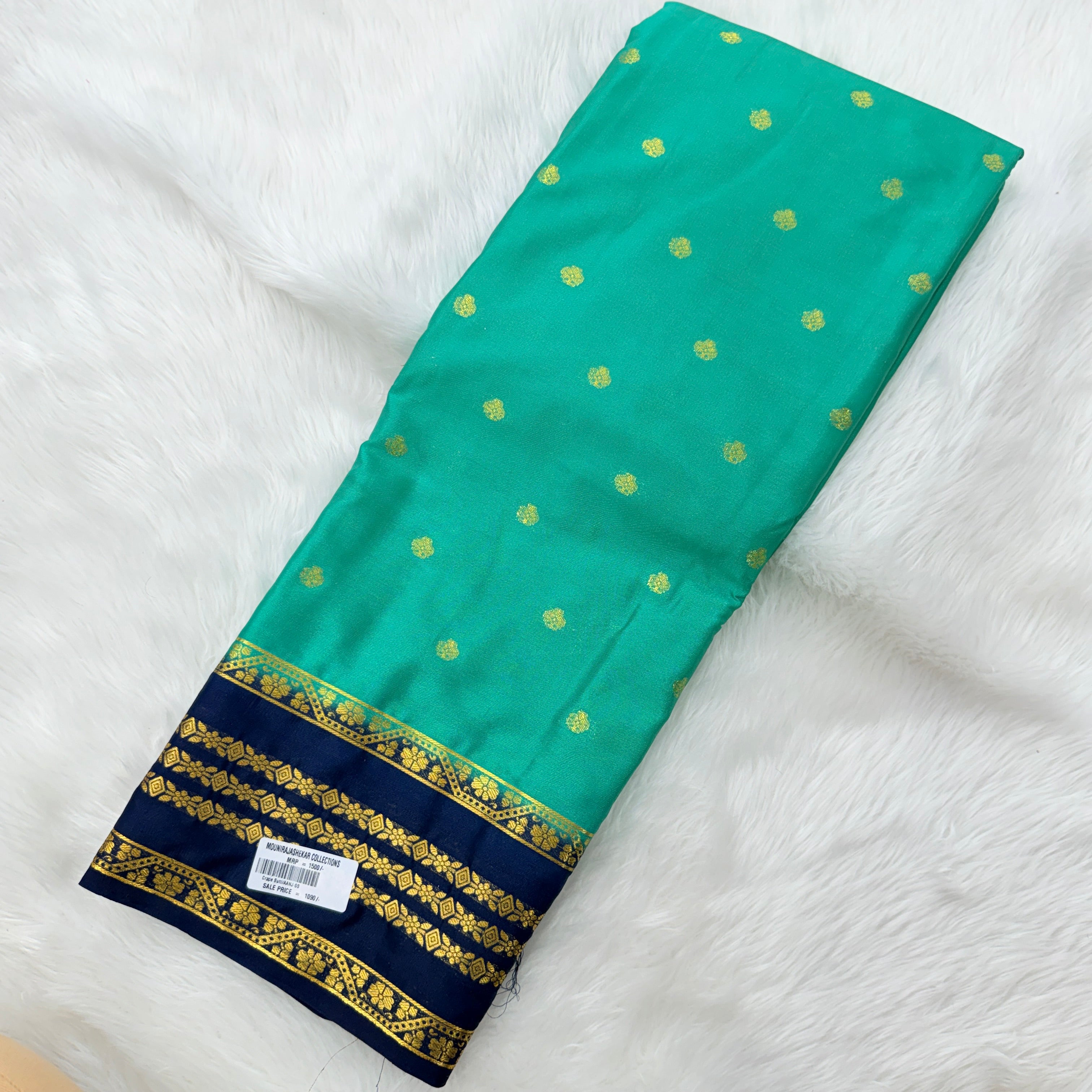 MRC196 Mysore Silk / Crape Butti/AANJ
