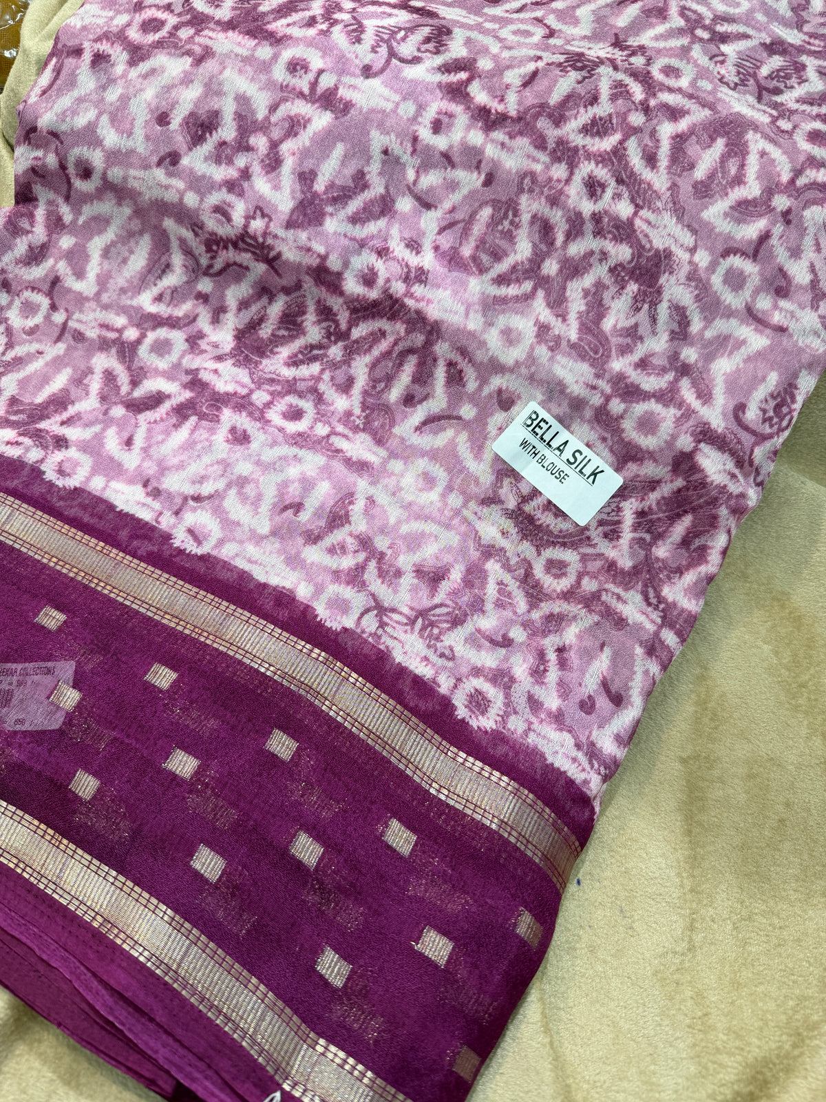 Bella silk jute marshmallow