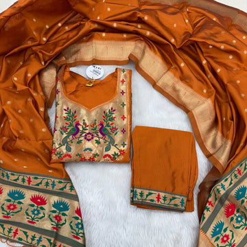 MRC221 Banaras Paitani 3pc set