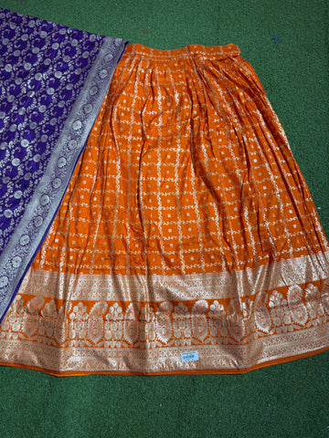 MRL3 DIO-7 half saree sparrow