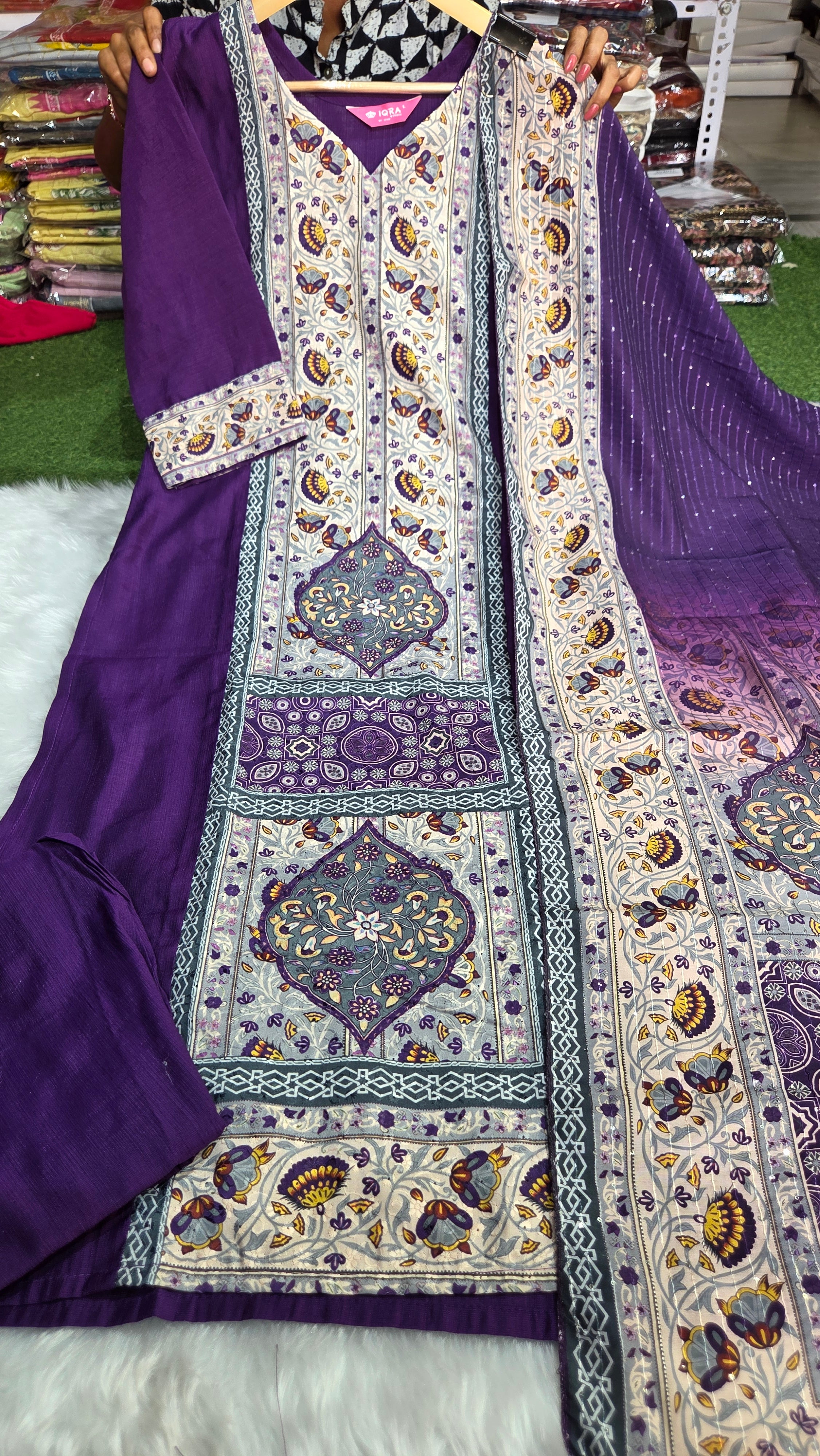 Three piece kurti set