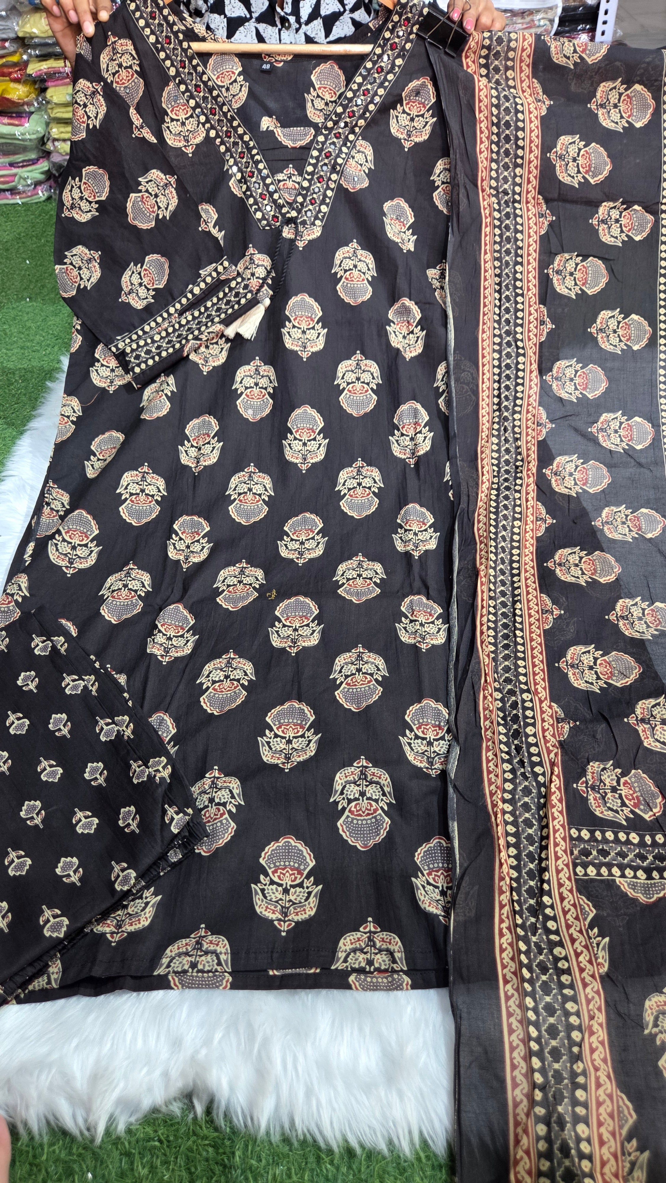 Three piece kurti set