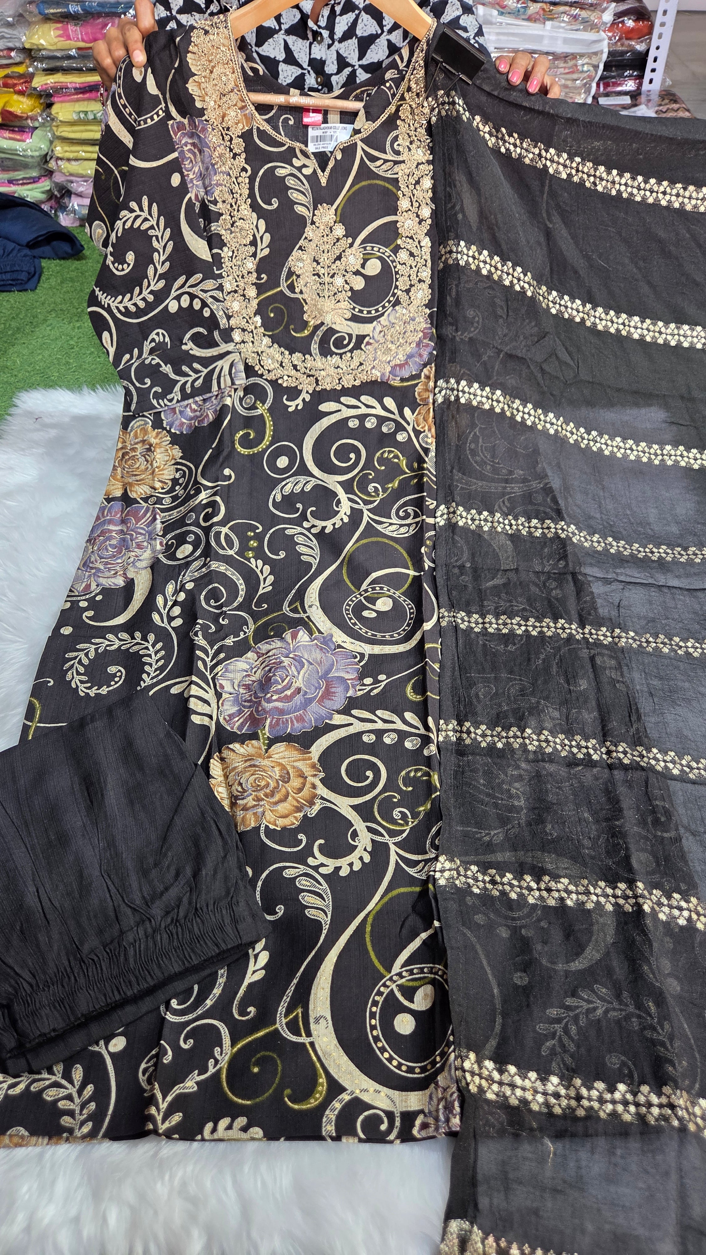 Three piece kurti set