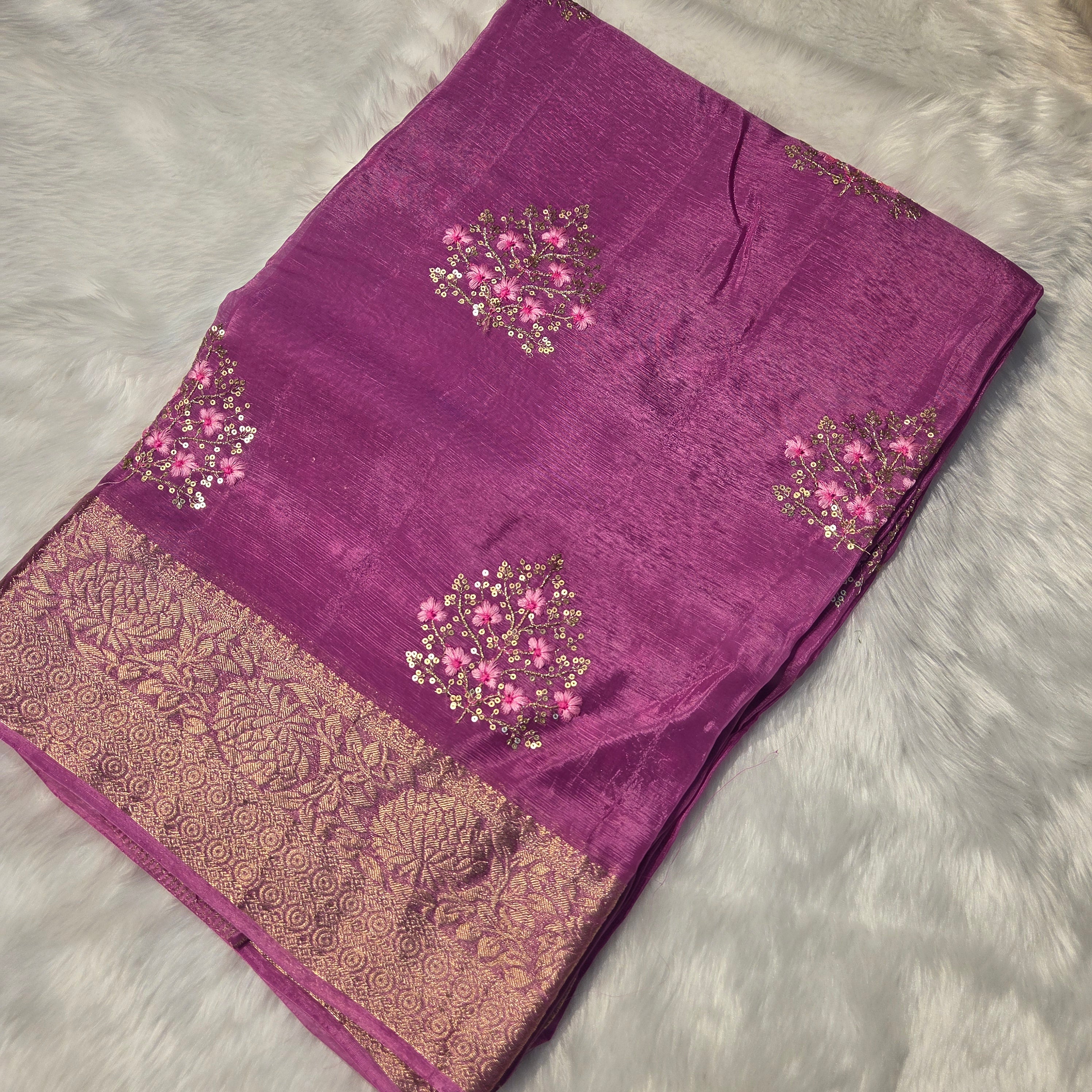 MRC12 Mysore Green Silk / payal