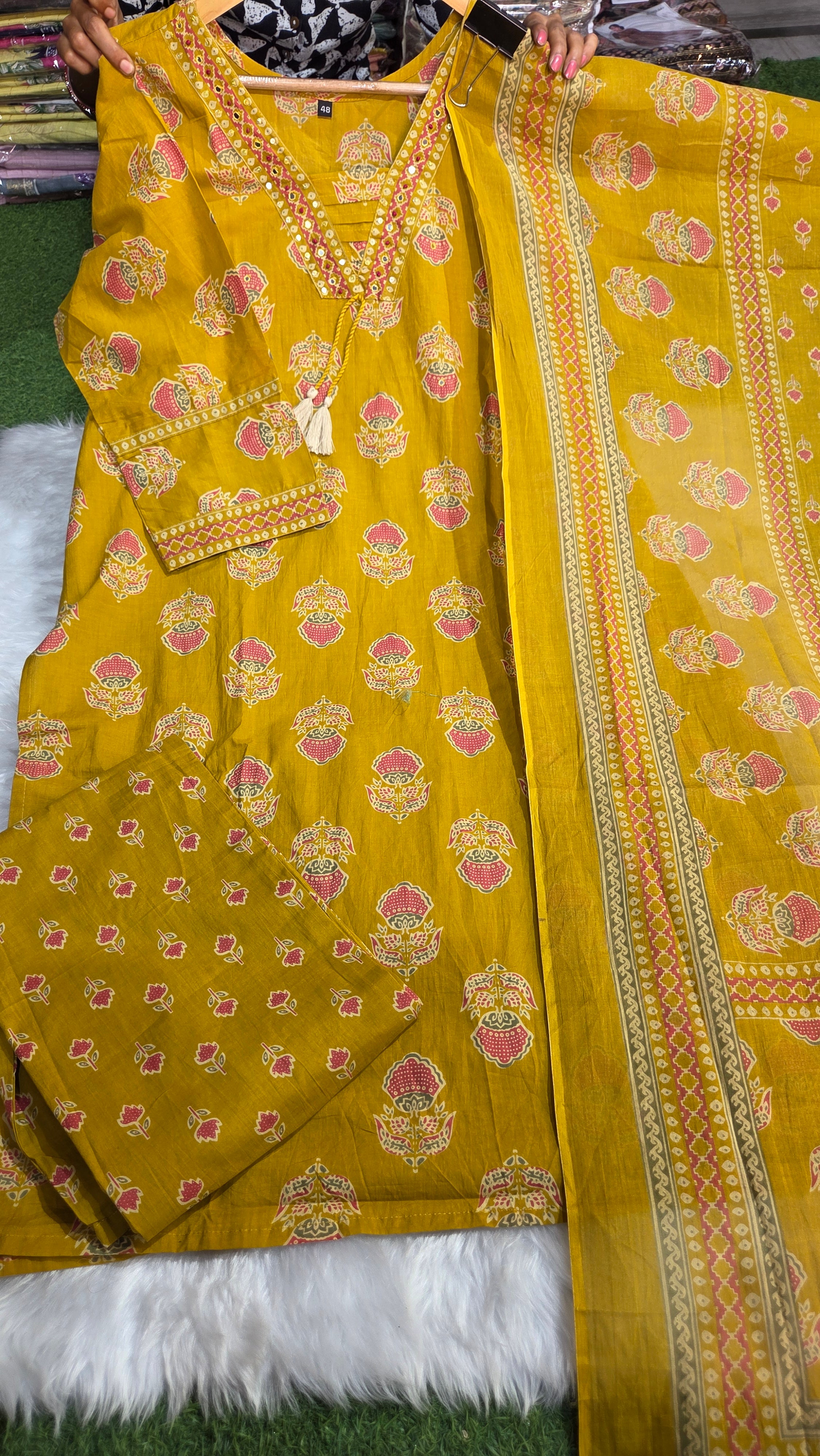 Three piece kurti set