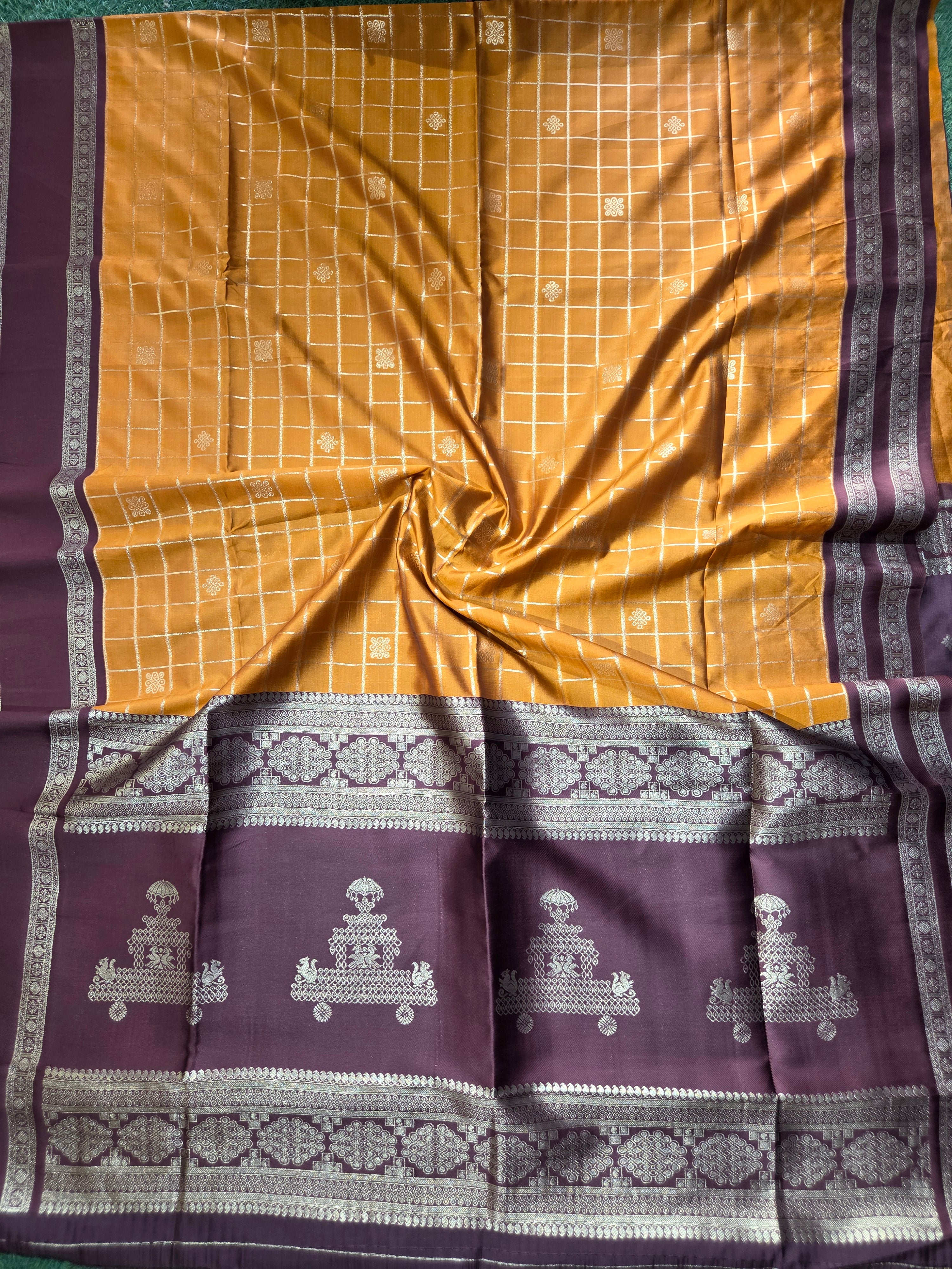 MRC77 Vintage Gadwal Silk