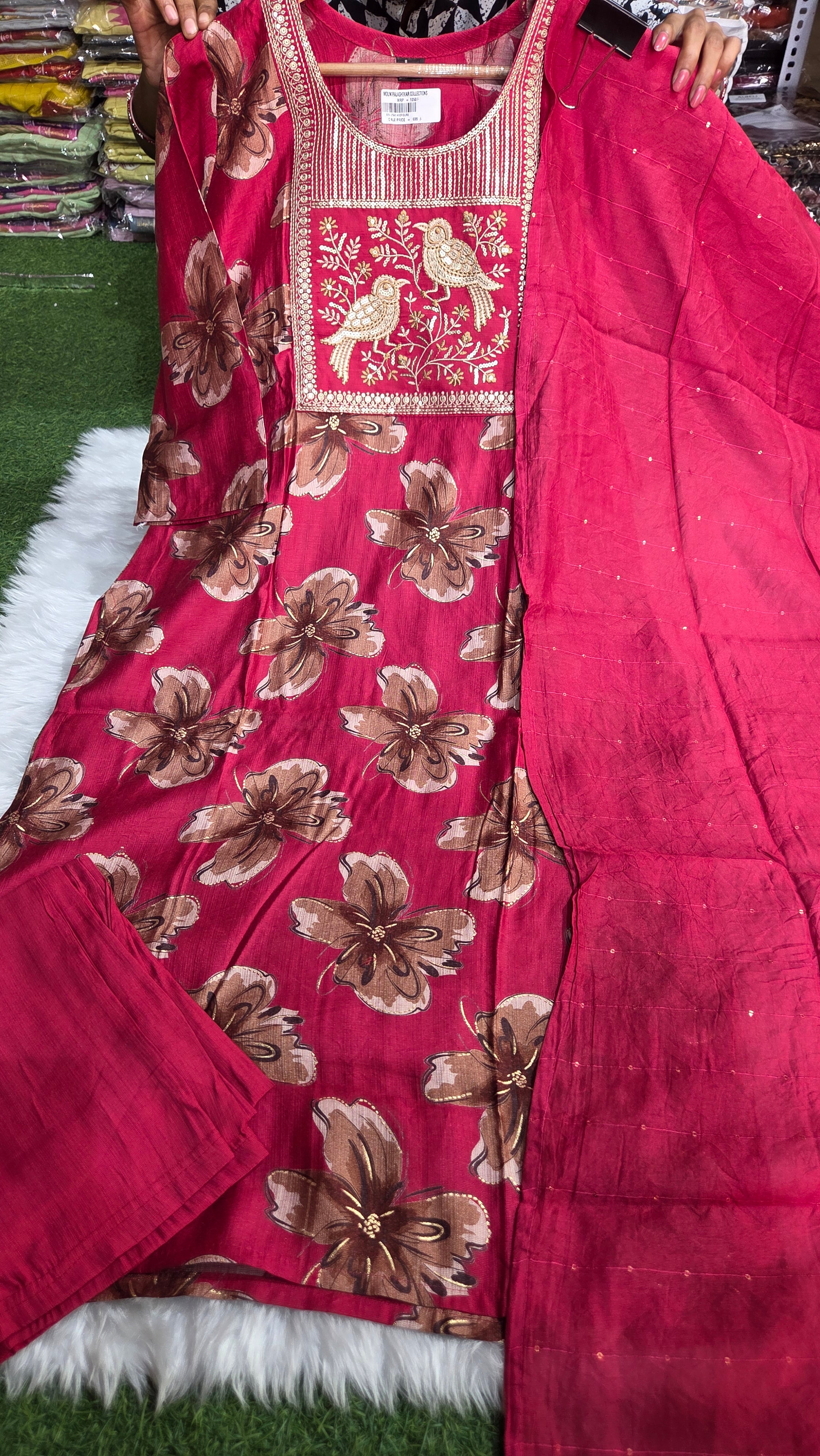 Three piece kurti set