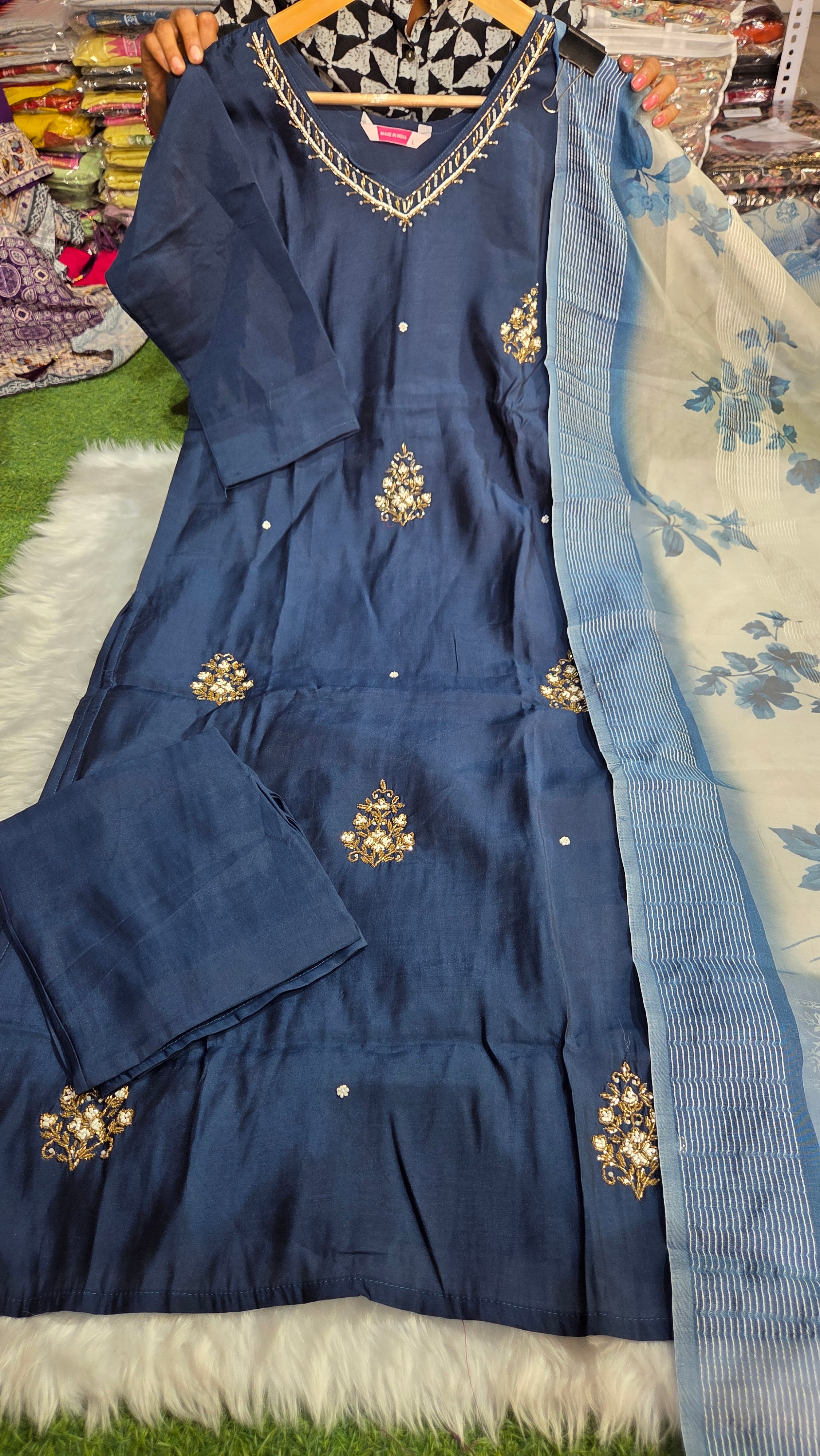 Three piece kurti set