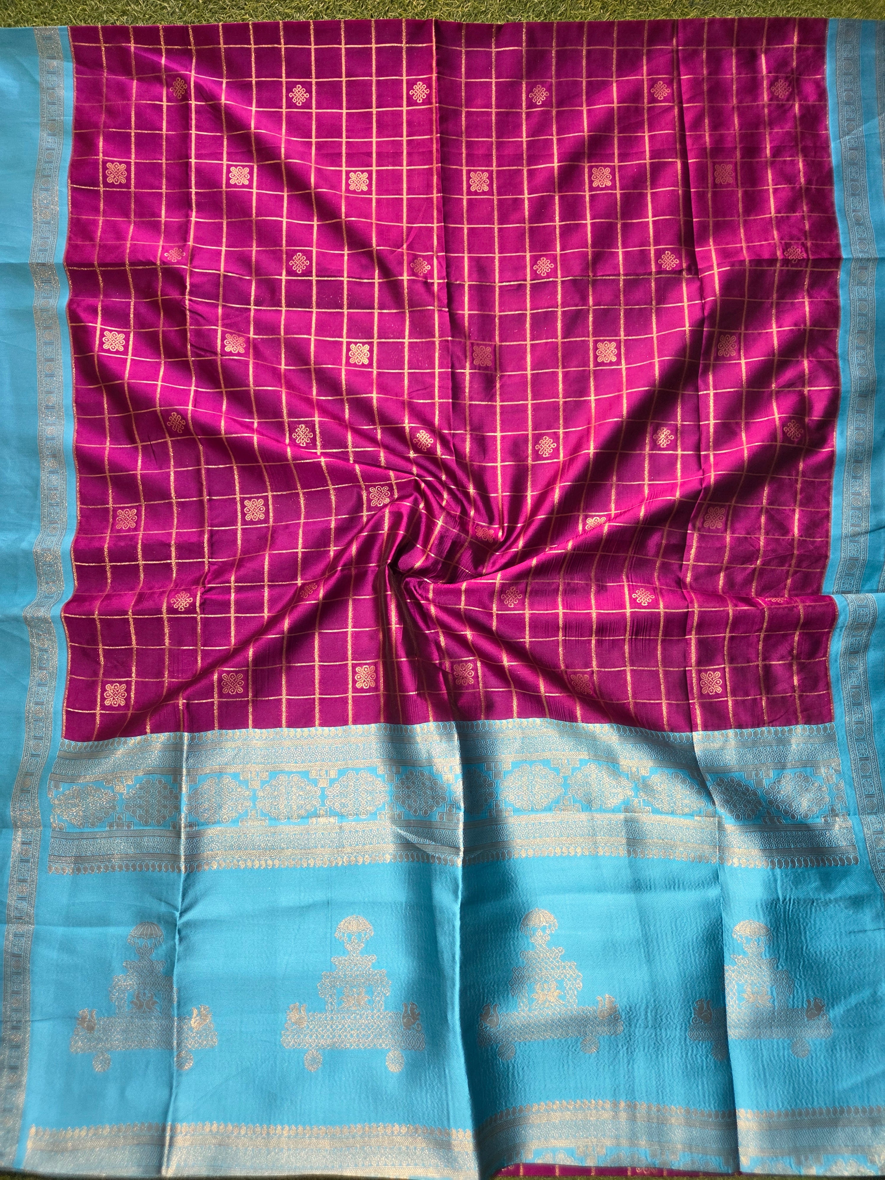 MRC77 Vintage Gadwal Silk